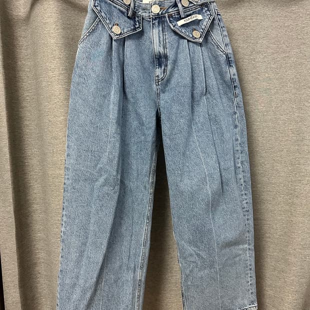 김해김 투포켓 와이드 데님 팬츠 (29)