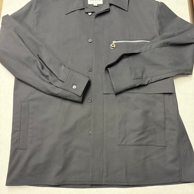 솔리드 셔츠 자켓 48