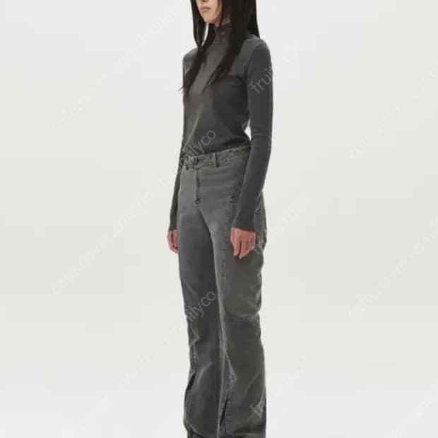 EE garments dyed bootcut pants