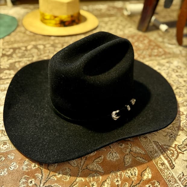 Serratelli 6x 비버 웨스턴 페도라 