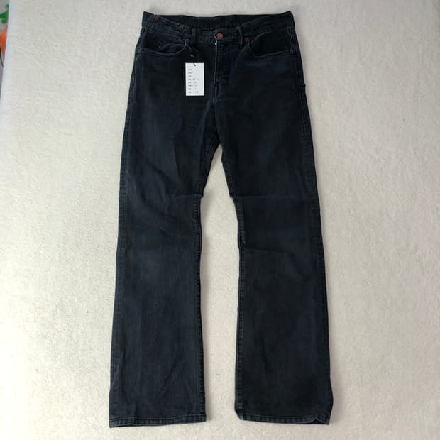 리바이스 517 흑청 데님팬츠 
