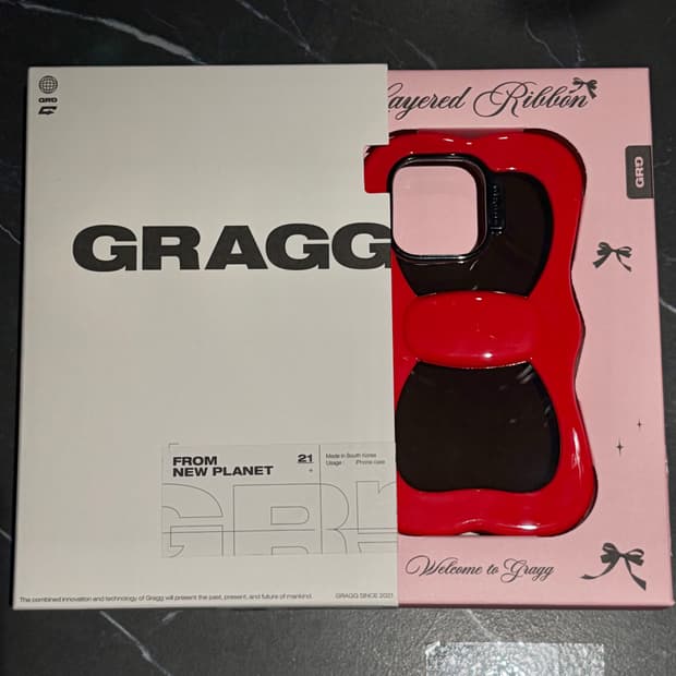 GRAGG 아이폰14pro 케이스(새상품)