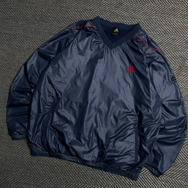 아디다스 올그스쿨 이큅먼트 러닝 웜업 네이비y 5068