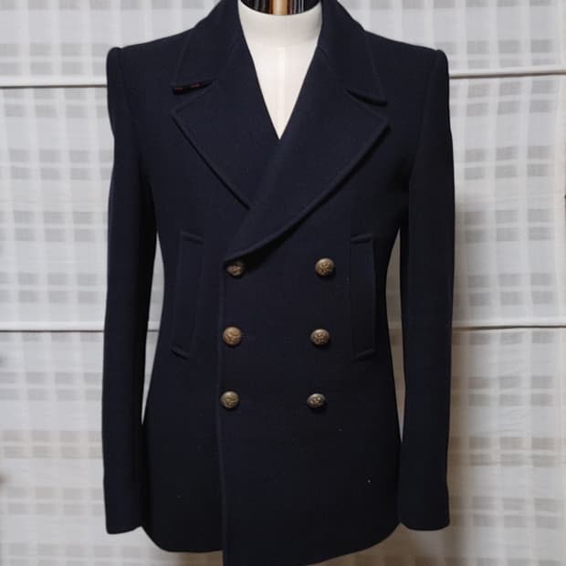 (한섬) 시스템 옴므 네이비 피코트 100 (슬림)