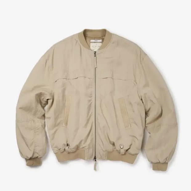[XL] ETCE WASHED BOMBER JACKET
