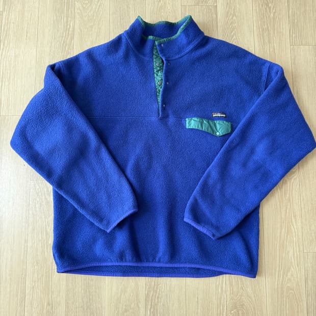 2XL 파타고니아 신칠라 퍼플 블루 90s