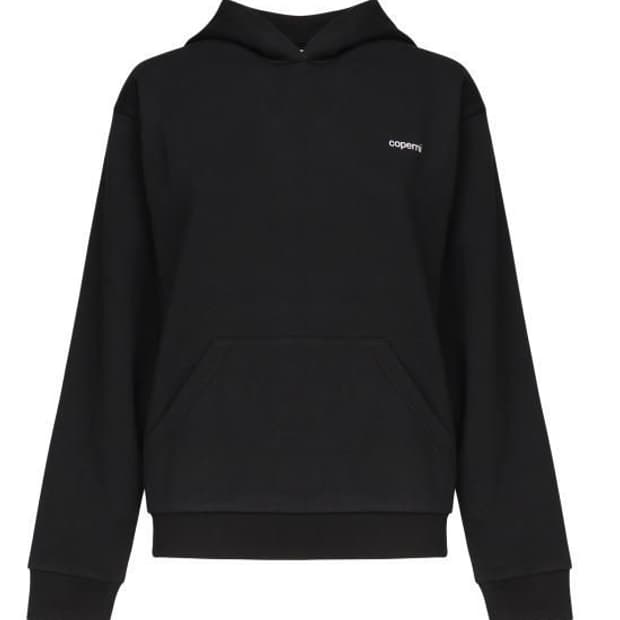 코페르니 로고 후드 블랙