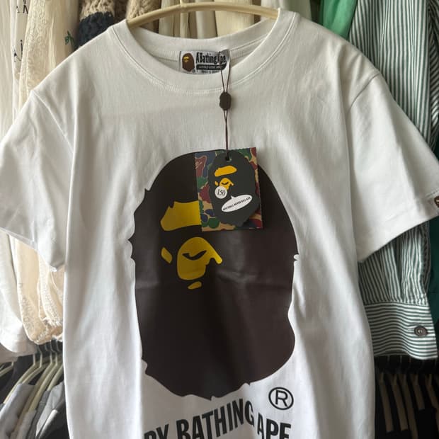 베이프 키즈 반팔티 새상품