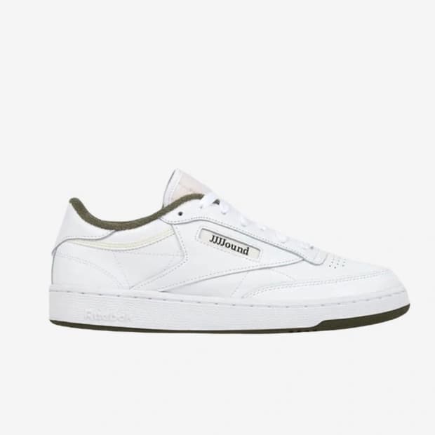 리복 x JJJ자운드 클럽 씨 화이트 올리브 235mm