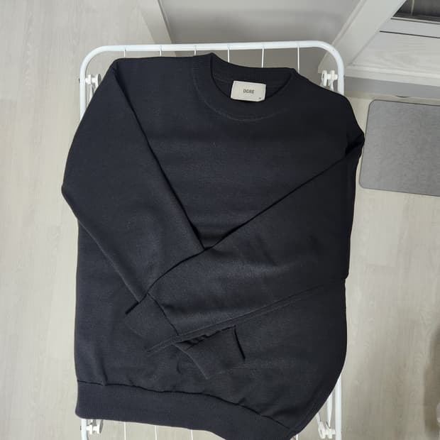 디그레 메이페어 블랙 니트 M 사이즈