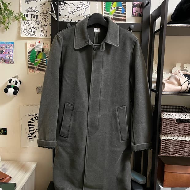 CP 컴퍼니 워시드 코트 