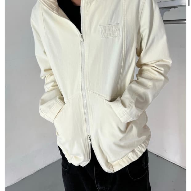 (S) plastic product MPa 포터블 자켓 아이보리