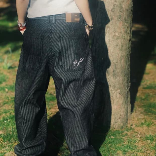 ertr스트라이프 데님 팝니다