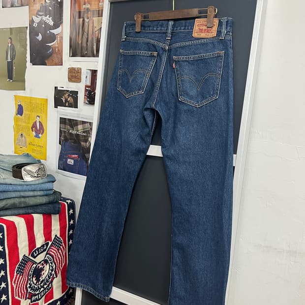 00s Levis 리바이스 505 스트레이트 핏 데님 팬츠