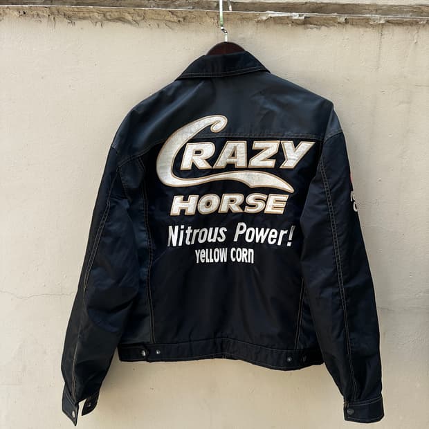 YELLOW CORN Crazy Horse 레이싱 자켓