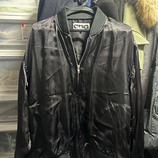 꼼데가르송 스태프 블루종 XL