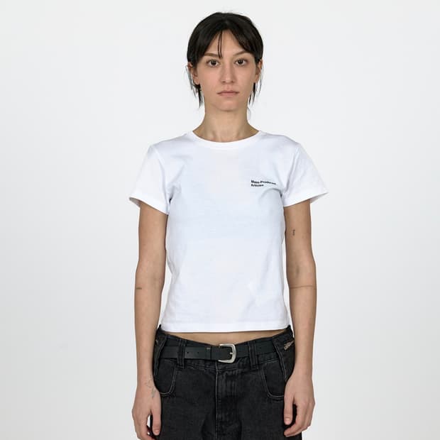 Mpa t-shirt women white (플라스틱프로덕트 티셔츠)