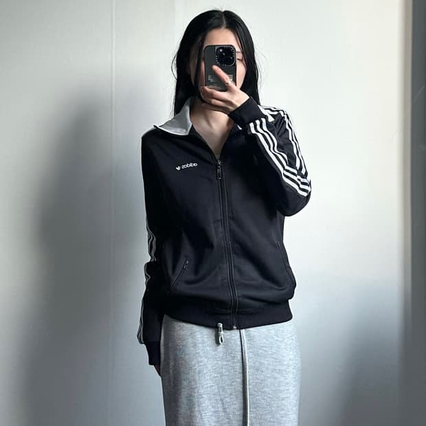 아디다스 팁탑 오래오배색 트랙 져지