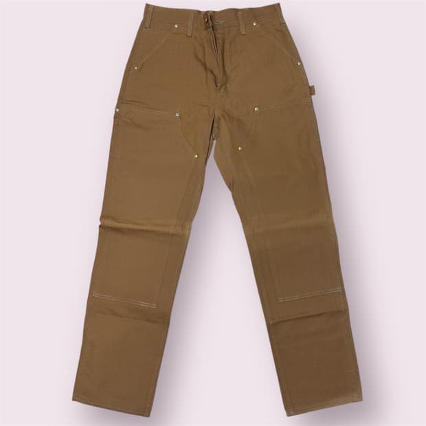 (새제품) 칼하트 B01 BRN 던가리핏 더블니 워크팬츠 32x34