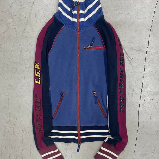 L.G.B. “God Speed” Boxer Zip-Up