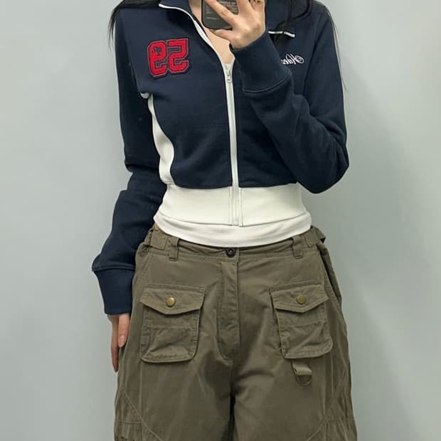 Hdex 에이치덱스 크롭 트랙 자켓