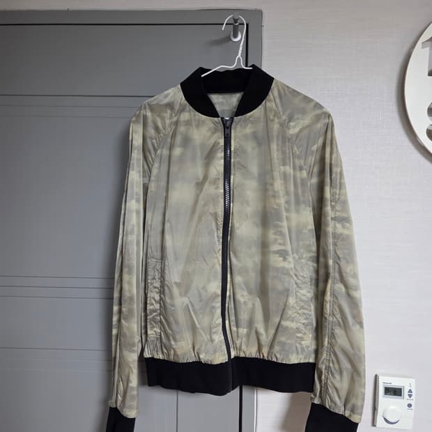 MSGM 카모 패턴 봄버 자켓