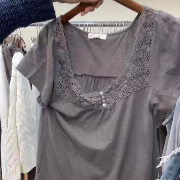 뮤트탑 네이비스커트 단품