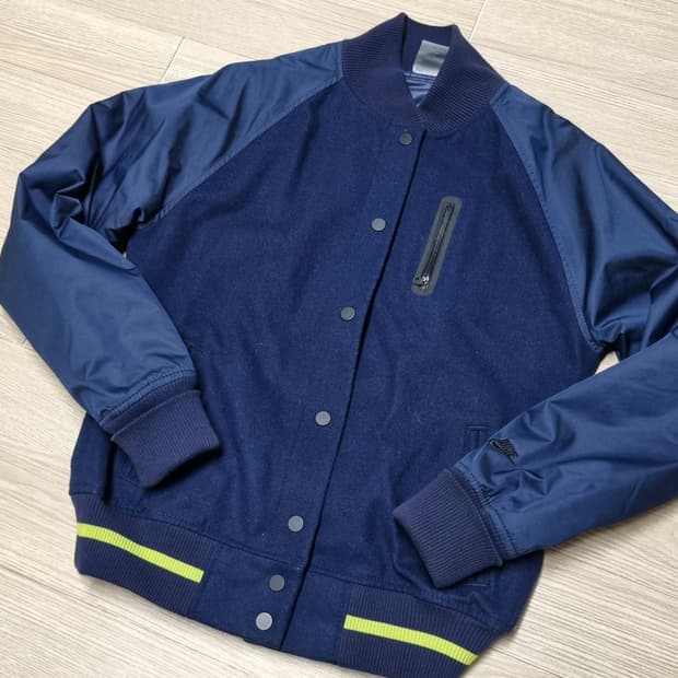 나이키 울 블루종