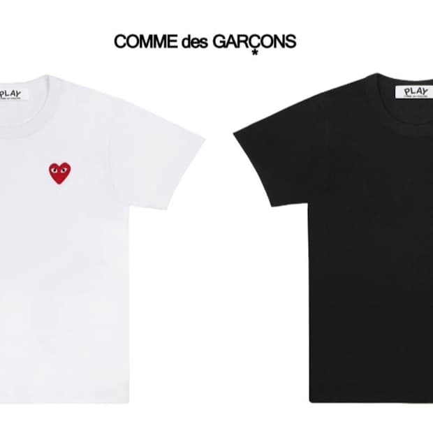 미개봉)반팔)남여공용)꼼데가르송M사이즈