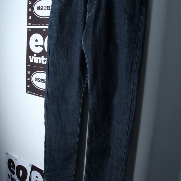 (XL-2XL) 커버낫 청바지 데님 셀비지 인디고 아메카지-P10051