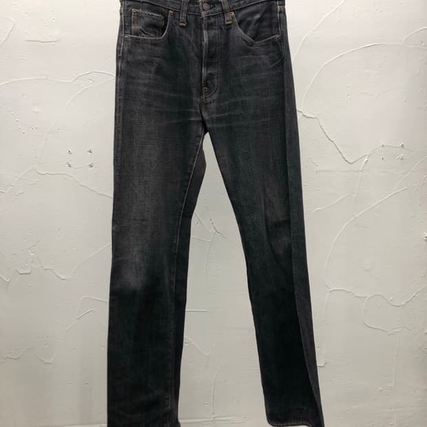 드님 흑청 데님 팬츠