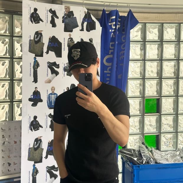 WAFFLE SS TEE 에센셜 와플 SS 티셔츠