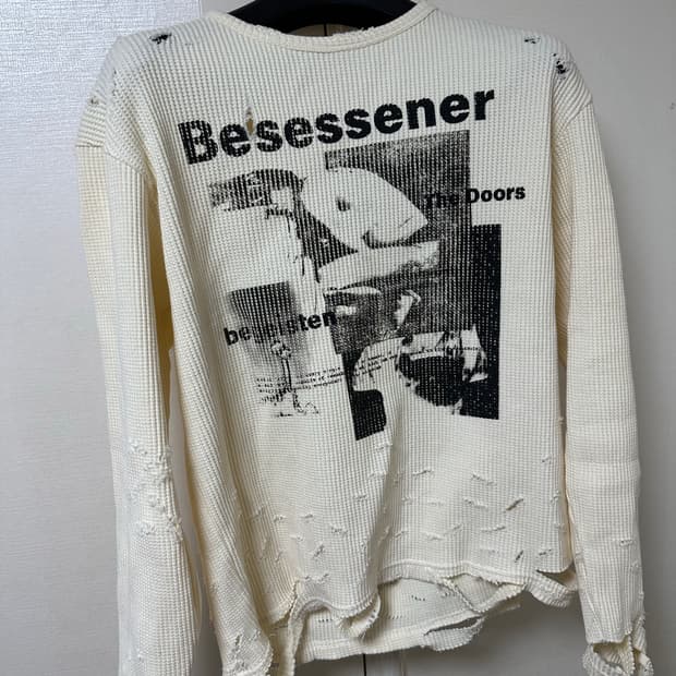 선데이오프클럽 와플 롱슬리브