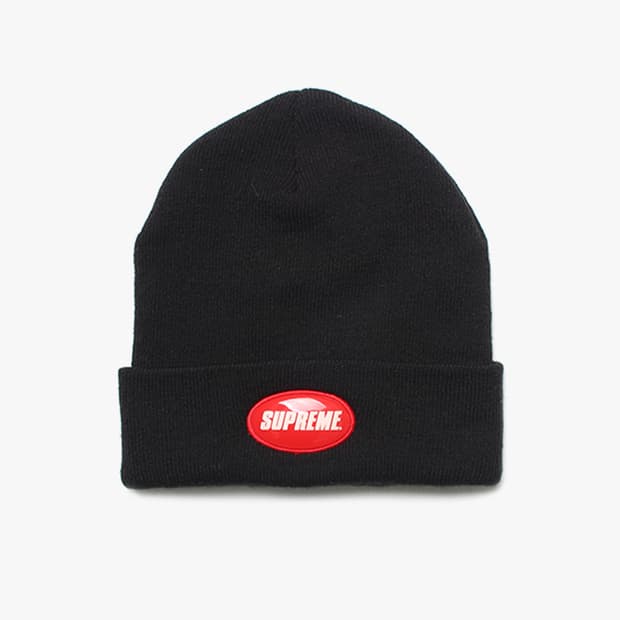  SUPREME "Black Beanie"