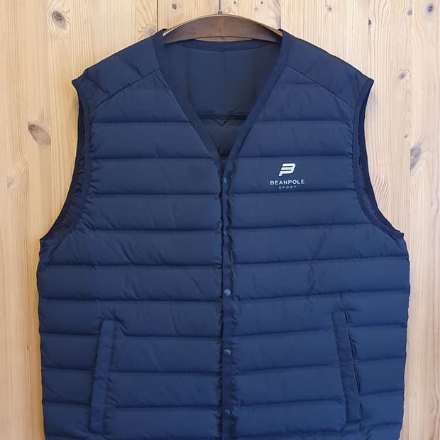 110.빈폴 다운 패딩조끼