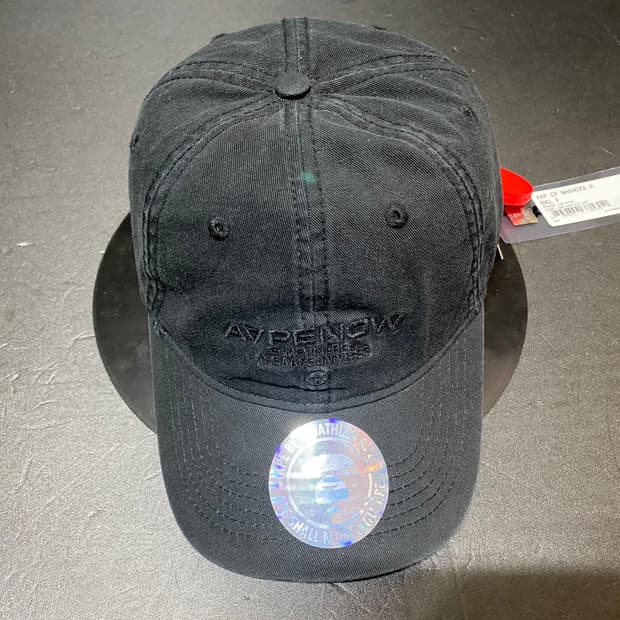 AAPE NOW cap-black-25ss 