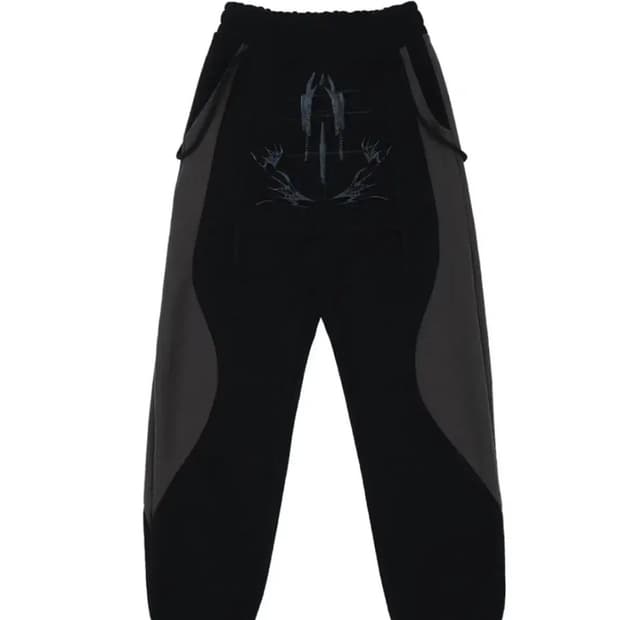 오호스 에이프런 스웻 팬츠