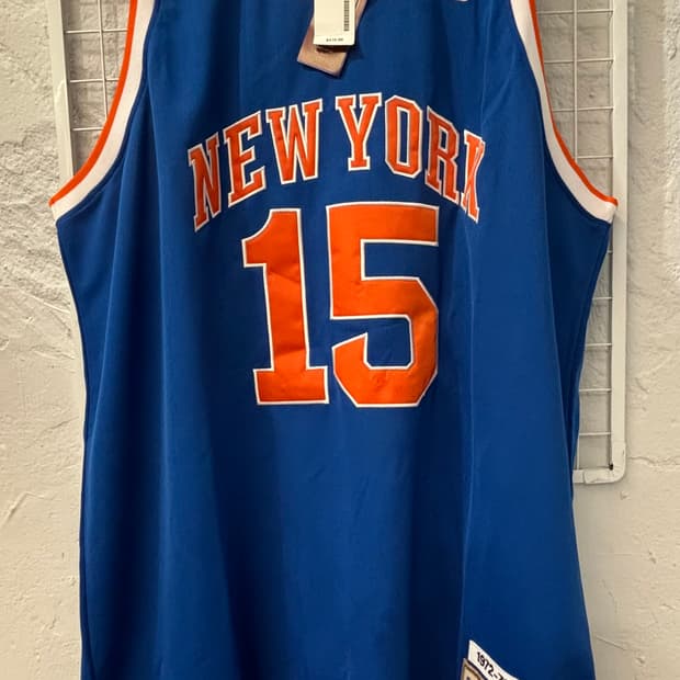 미첼&네스 NBA 뉴욕닉스 유니폼 슬리브리스 3XL