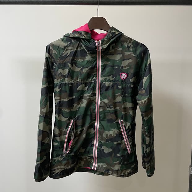 (S) Superdry 슈퍼드라이 카모 바람막이 자켓