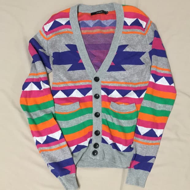 급처! 조이리치 나바호 키치 가디건 
