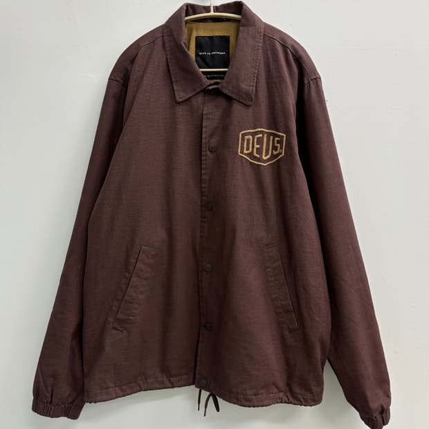 데우스 엑스 마키나  백 로고 코튼 라이너 자켓