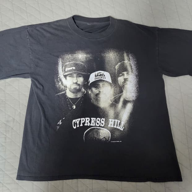 [OS] 90s 사이프레스힐 cypress hill  빈티지 랩티 밴드티