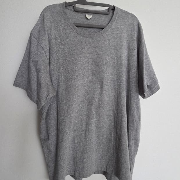 ARKET 그레이 반팔 티셔츠 L