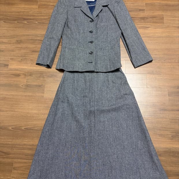 마드모아젤 논논(Mademoiselle NON NON) 울 트위드 스커트