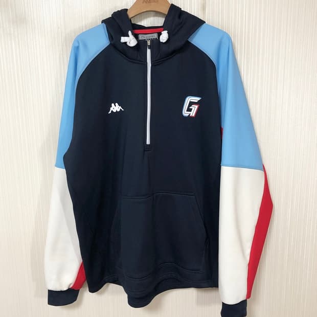 KBO 카파 롯데자이언츠 23시즌 선수실착 하프집업 플리스후디 2XL