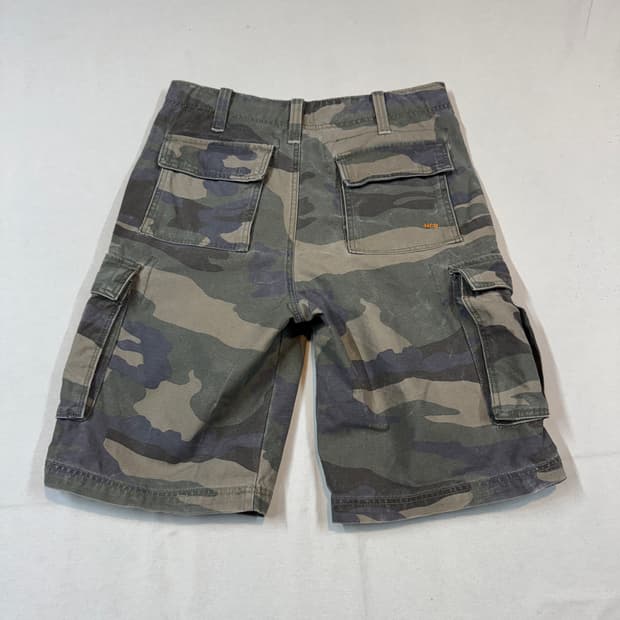 32inch) 빈티지 우드랜드 카모 카고 팬츠 반바지 버뮤다팬츠