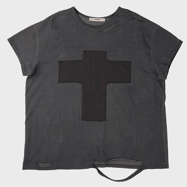 데어드 PATIENT DAMAGED T-SHIRT