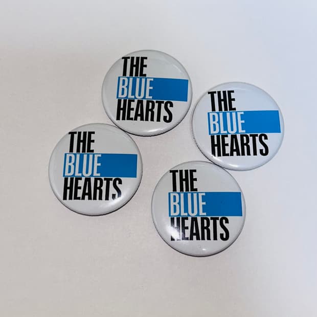 블루하츠 핀버튼 뱃지 (33mm)