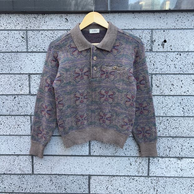 Tokyo Cross 페어아일 니트 풀오버