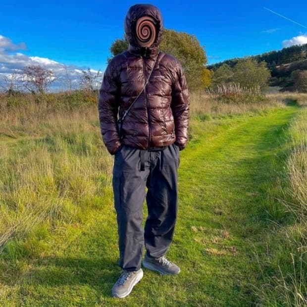 몽벨 수페리어 다운후디 초코